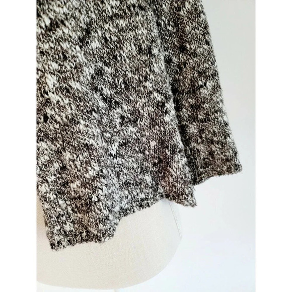 Eileen Fisher Heather Grey Multi Linen Blend Open Cardigan PM Medium Petite - Picture 6 of 10